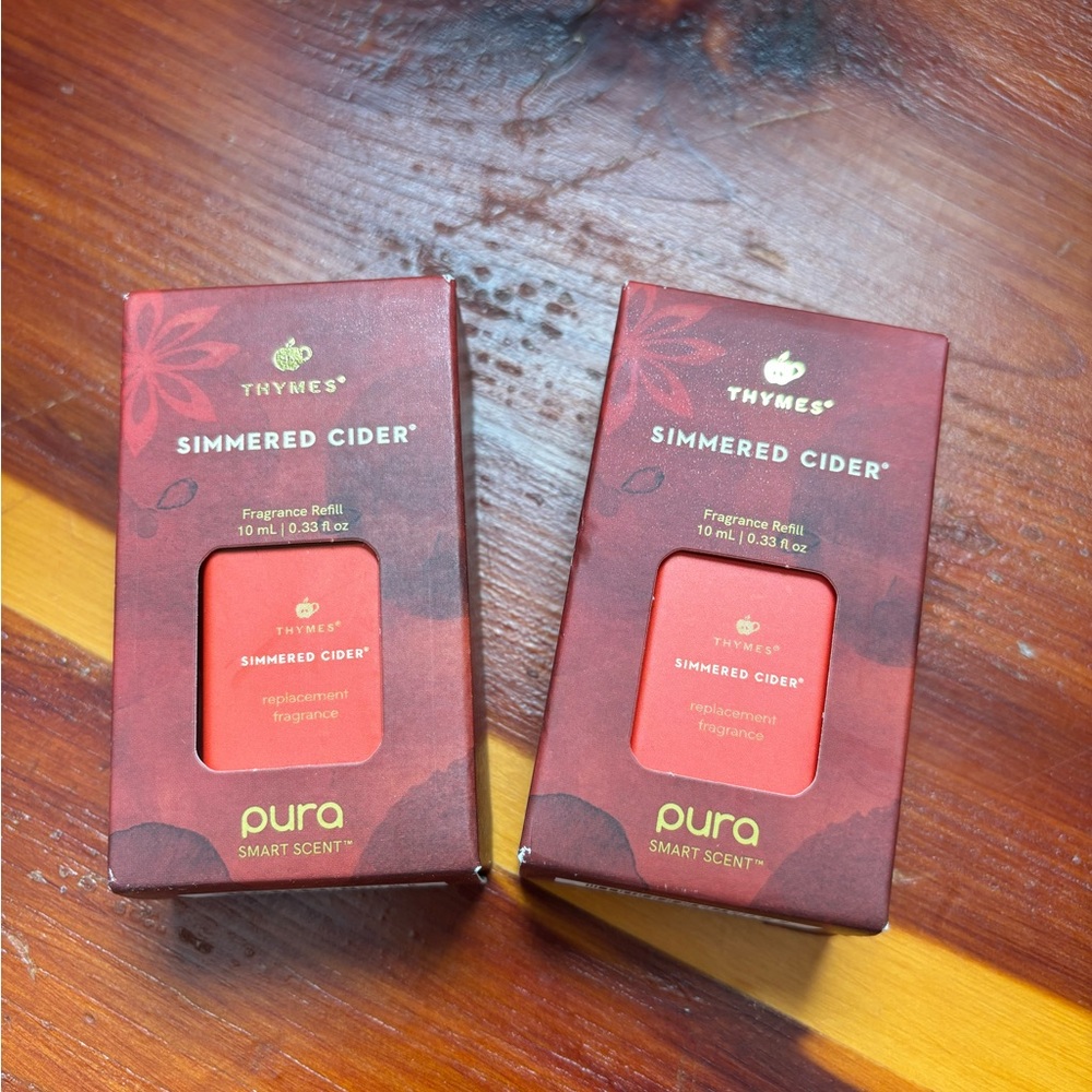 Pura Thymes Simmered Cider Fragrance Refill set of 2